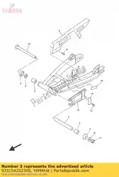 Tutaj możesz zamówić brg, walec cylindryczny 46,8g nt od Yamaha , z numerem części 933154252300: