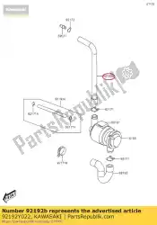 buis van Kawasaki, met onderdeel nummer 92192Y022, bestel je hier online: