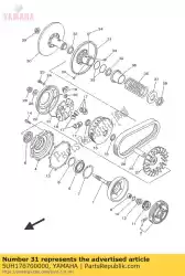 Tutaj możesz zamówić pomocniczy kr?? Ek przesuwny od Yamaha , z numerem części 5UH176700000: