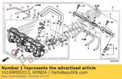 Tutaj możesz zamówić rozwórka, drut (nr ramy) od Honda , z numerem części 16169MEE013: