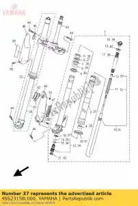 yamaha 4SS23158L000 guarnizione - Il fondo