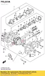 Qui puoi ordinare cuscinetto da Suzuki , con numero parte 2740538FD0: