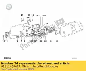 bmw 62111459487 contactveer - Onderkant