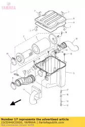 Ici, vous pouvez commander le extrait 1 auprès de Yamaha , avec le numéro de pièce 1SCE449C0000: