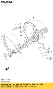 Suzuki 083193108B noce - Il fondo