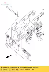 suzuki 6100037F10 swgarm assy,rea - Bottom side