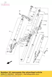 Aqui você pode pedir o espaçador em Yamaha , com o número da peça 2KB231180000: