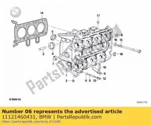 bmw 11121460431 valve guide - +0,2 - Bottom side