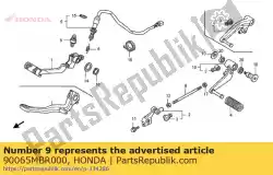 bout, trekstang van Honda, met onderdeel nummer 90065MBR000, bestel je hier online: