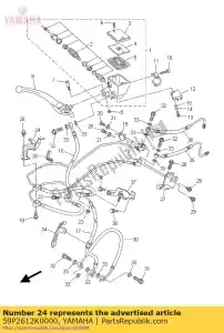 yamaha 59P2612K0000 brkt 2 - Dół