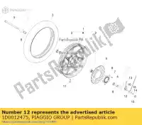 1D0012475, Piaggio Group, Sensor frontal de abs piaggio liberty rp8c54100 rp8ca1100 rp8ca1200 rp8cd1100 rp8m89100, rp8ma4100 rp8m89130, rp8ma4110, rp8ma4111 rp8m89200, rp8ma4200 rp8m89200, rp8ma430 rp8md4100 rp8md4200l zapc546b zapm898g 50 125 150 2015 2016 2017 2018 2019 2020 2021 2022, Novo