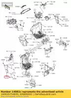 140920754839, Kawasaki, 01 deksel,zijbescherming,links,s.bla kawasaki krf800 teryx le krt800 teryx4 800 , Nieuw