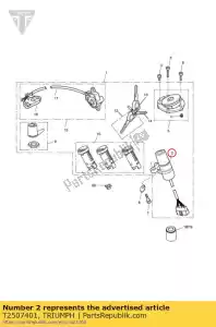 triumph T2507401 blokada zap?onu - Dół