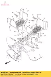 Qui puoi ordinare piastra 1 da Yamaha , con numero parte 5NDF74450000: