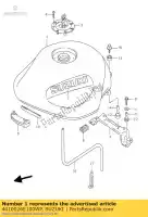 4410026E100WP, Suzuki, tank assy, fuel suzuki gsf bandit su s u  gsf600n gsf600s 600 , New