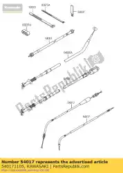 Aqui você pode pedir o cabo de partida em Kawasaki , com o número da peça 540171105:
