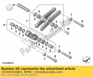 bmw 33548555883 bushing - Bottom side