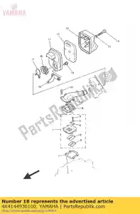 yamaha 4X4144930100 verblijf 1 - Onderkant