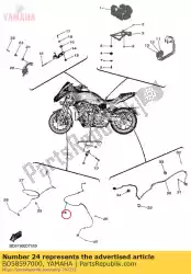 Aquí puede pedir conjunto de sensor de rueda, de Yamaha , con el número de pieza BD58597000: