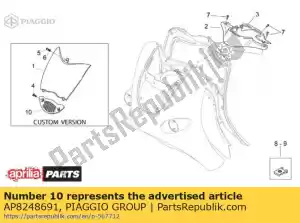 Piaggio Group AP8248691 panel. chr. - Lado inferior