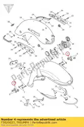 Tutaj możesz zamówić przelotka od19 thk9 id12 od Triumph , z numerem części T3020037: