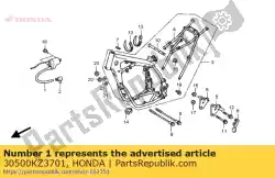Ici, vous pouvez commander le bobine, allumage auprès de Honda , avec le numéro de pièce 30500KZ3701: