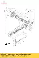 4XEG61510000, Yamaha, carcaça, eixo de transmissão yamaha yfm bear tracker x 250 24, Novo