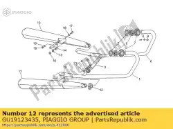 Qui puoi ordinare fascetta da Piaggio Group , con numero parte GU19123435: