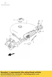 Here you can order the tank assy,fuel from Suzuki, with part number 4410038BJ01ZV: