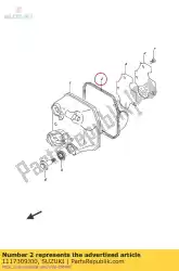 Tutaj możesz zamówić uszczelka g? Owicy cylindra od Suzuki , z numerem części 1117309J00: