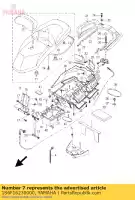 1S6F16230000, Yamaha, piastra, raccordo a ribalta 1 yamaha vp versity 300, Nuovo