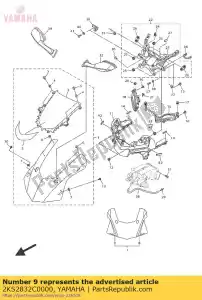 yamaha 2KS2832C0000 graficzny, 16 - Dół