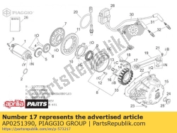 Aprilia AP0251390, Kabelschutz, OEM: Aprilia AP0251390