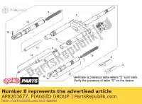 AP8203677, Piaggio Group, Mola d3.6x182 aprilia  rally 50 1995 1996 1997 1998 1999 2000 2001 2002 2003, Novo