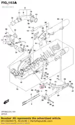 Here you can order the screw from Suzuki, with part number 0910606075: