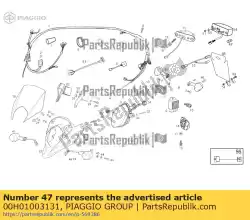 Qui puoi ordinare lampada 12v-5w da Piaggio Group , con numero parte 00H01003131: