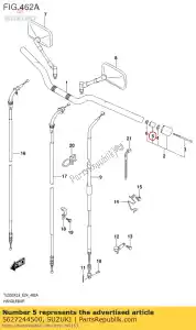 suzuki 5627244500 expander,handle - Bottom side