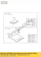 999761939, Kawasaki, manual del propietario, en / fr / de, zx100 kawasaki z zx 1000 2014 2015 2016, Nuevo