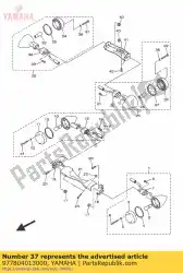 Aqui você pode pedir o parafuso ybs83-430, panh. Batendo em Yamaha , com o número da peça 977804013000: