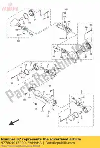 yamaha 977804013000 ybs83-430 screw, panh. maschiatura - Il fondo