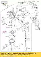 160311088, Kawasaki, flotador kawasaki klx  a c l d klx110 klx110l 110 , Nuevo