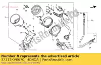 37113KV0670, Honda, casquette honda vt 1100 1995 1996 1997 1998, Nouveau