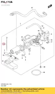 suzuki 1542648G00 gruppo musicale - Il fondo