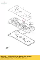 1117135F10, Suzuki, pokrywa, cylinder suzuki gsr  a zaue za aue ue z gsx r1000 gsr750 gsr750a gsr750za 750 1000 , Nowy