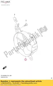 suzuki 1780029F01 fan assy, ??radiat - Il fondo