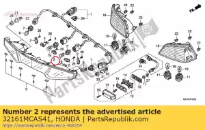 honda 32161MCAS41 aucune description disponible pour le moment - La partie au fond