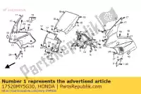 17520MY5G30, Honda, blijf, r. fr. kap honda cb 500 1998 1999 2000 2002, Nieuw