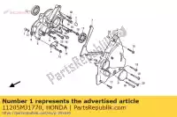 11205MJ1770, Honda, mondstuk, missieolie honda cb 750 1992 1994 1995 1996 1997 1998 1999 2001, Nieuw