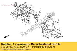 honda 11205MJ1770 bico, óleo de missão - Lado inferior