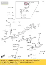 Qui puoi ordinare cap-freno da Kawasaki , con numero parte 43026Y003: